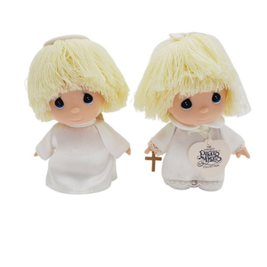 Precious Moments Hi Babies Girl & Boy 1st Communion Dolls Confirmation Enesco 2x